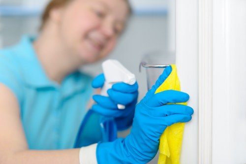 Detailed kitchen and bathroom deep clean in a local Elephant and Castle property