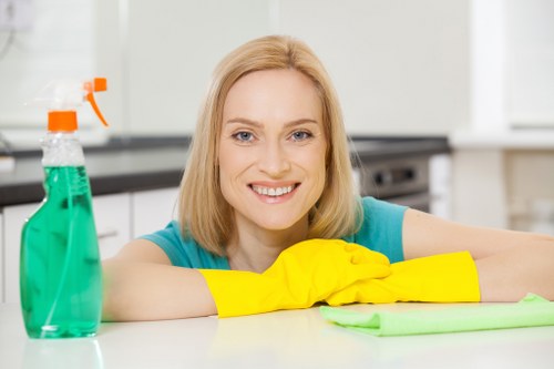 Specialist cleaning for hard flooring in Elephant and Castle communal and retail areas