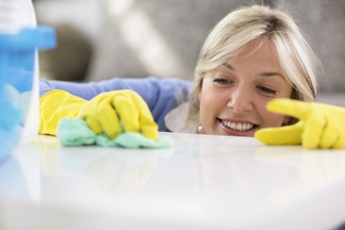 Deep cleaning treatment for busy office carpets in South London
