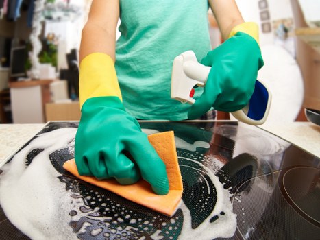 Local carpet steam cleaning process for residential and commercial spaces