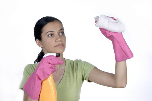 Deep carpet cleaning treatment in a local residential living room